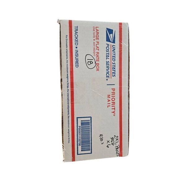 2XL scrub pants x6 red box 18 - Picture 5 of 5